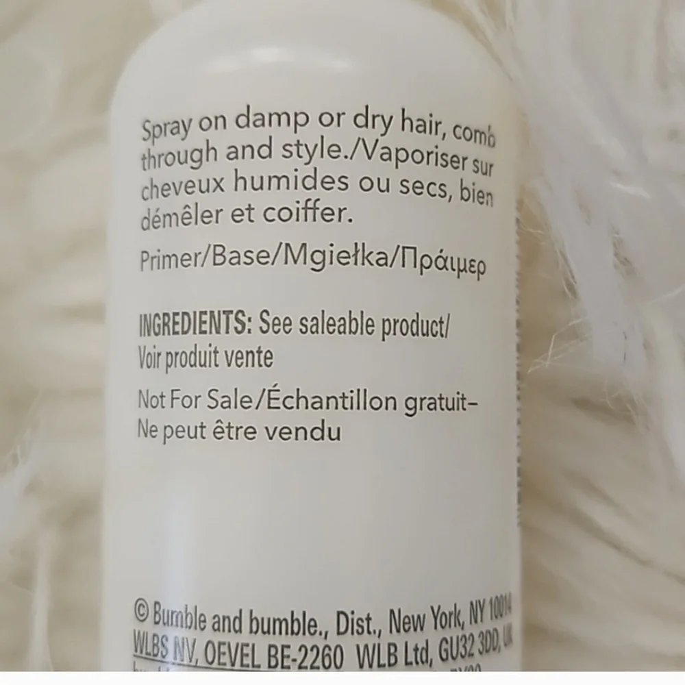 Bumble and bumble Hairdresser's Invisible Oil Primer Trial Size NIP